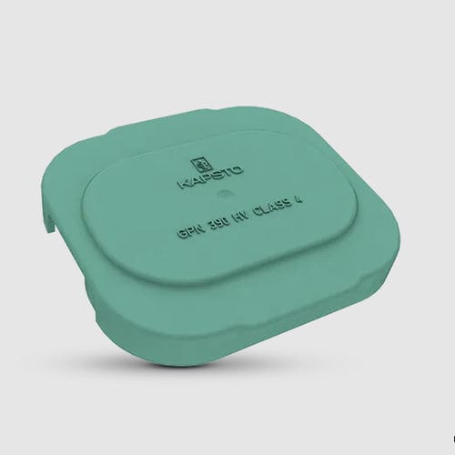 矩形盖子 - GPN 390 Type C - Pöppelmann/德国Poppelmann - 塑料 / 用于电连接器 / 防护