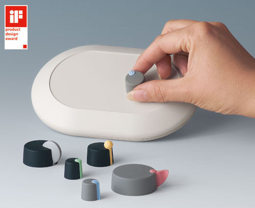 滚花按钮 - Top-Knobs - OKW Odenwälder Kunststoffwerke Gehäusesysteme GmbH - 旋转式 / 人体工学