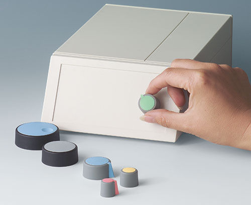 滚花按钮 - COM-KNOBS - OKW Odenwälder Kunststoffwerke Gehäusesysteme GmbH - 金属 / 旋转式 / 人体工学