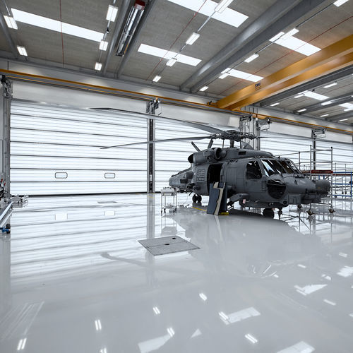 提高门 - Hubtore SPACELITE® - Butzbach GmbH Industrietore - 不锈钢 / 铝框架 / 钢