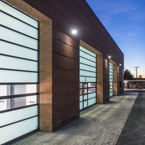 分段门 - SECTIOLITE&reg; - Butzbach GmbH Industrietore - 不锈钢 / 铝框架 / 钢