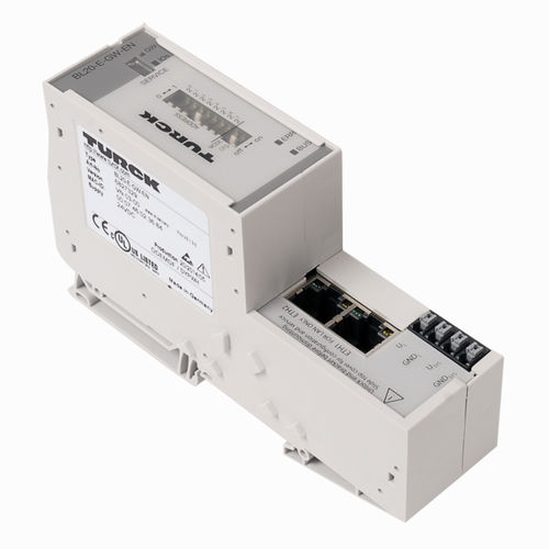 接地总线输入/输出系统 - BL20-E-GW-EN - TURCK/图尔克 - MODBUS / ProfiNet / 以太网