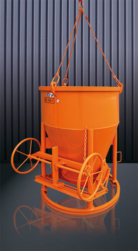 锥形混凝土料斗 - 1012H series - Eichinger Equipement - 底部开口