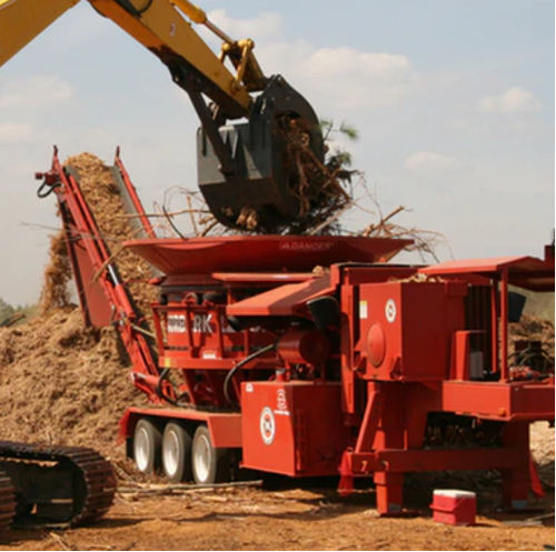 挂车式树枝粉碎机 - 1200XL - Morbark, Inc.