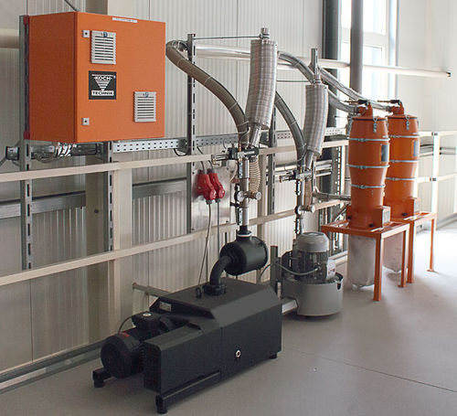 气动运输真空泵 - Koch-Technik, Werner Koch Maschinentechnik GmbH - 带柄 / 用于颗粒 / 高性能