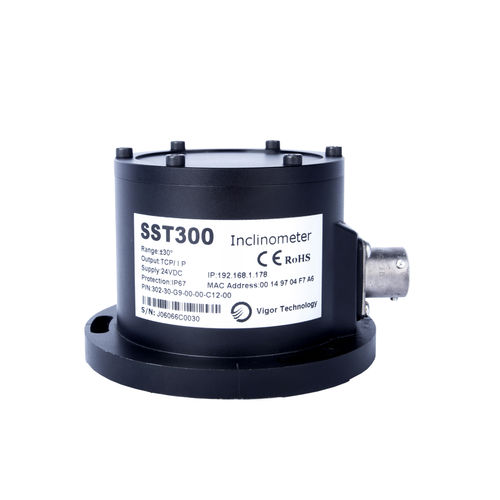 IP67测斜仪 - SST300 - Shanghai Vigor Technology Development Co., Ltd. - 单轴 / RS-232 / MEMS