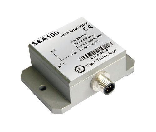 MEMS振动传感器 - SSA100 - Shanghai Vigor Technology Development Co., Ltd. - 用于监控机器 / 用于公共管道铺设 / 坚固