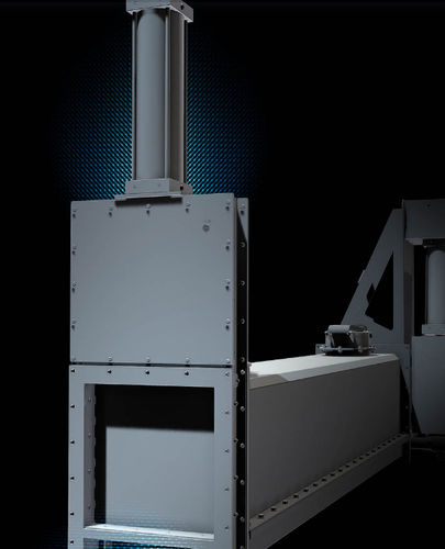 闸阀 - Vortex® Aero-Slide™  - Vortex Global - 制动 / 用于散料 / 碳钢