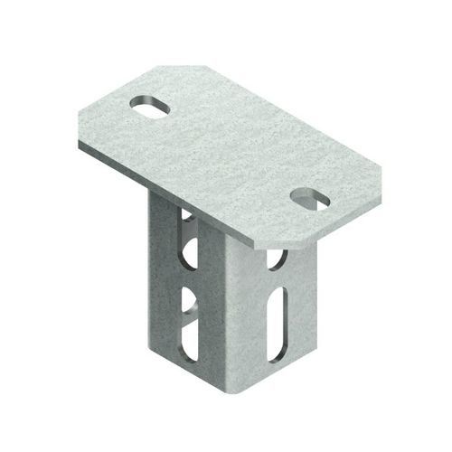 型材组装安装板 - KU 5050 - Ebo Systems SAS - 电镀钢 / 钢