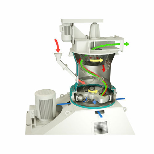 混凝土磨碎机 - OrbitMill - Maschinenfabrik Gustav Eirich GmbH & Co. KG - 圆柱 / 离心 / 球磨