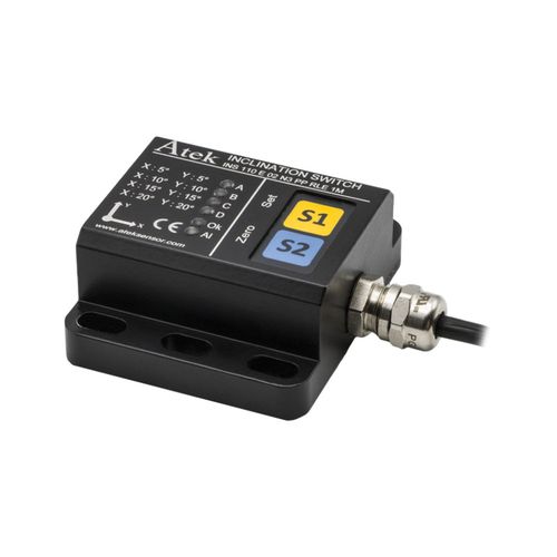 XY轴测斜仪 - INS 110 - ATEK SENSOR TECHNOLOGIE - 数字 / 可调节 / IP67