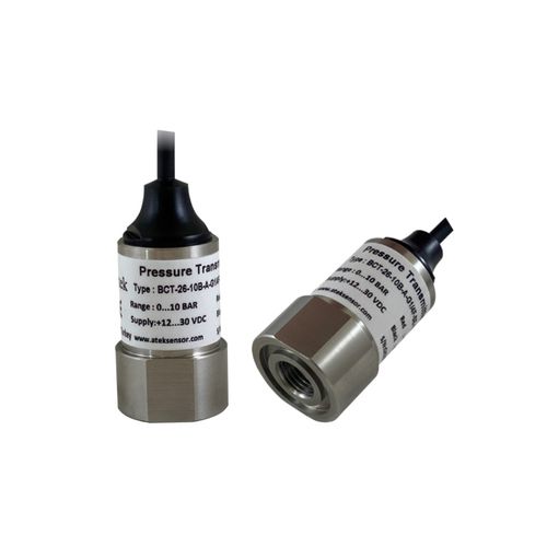 相对压力变送器 - BCT 26 - ATEK SENSOR TECHNOLOGIE - 真空 / 压阻 / 4-20 mA