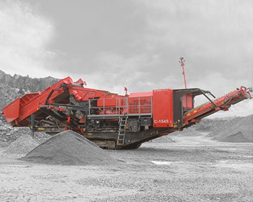 圆锥破碎机 - C-1545P - TEREX Mobile Processing Equipment - 移动式 / 紧凑型 / 细粒