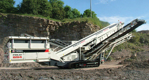 矿石筛选机 - 694+ - TEREX Mobile Processing Equipment - 振动 / 移动式 / 用于颗粒