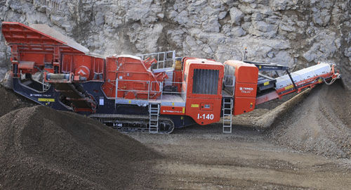 反击破碎机 - I-140 - TEREX Mobile Processing Equipment - 移动式 / 履带式