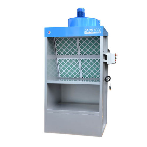 开放式喷漆间 - Labo 1000 - Tricolor Industries - 用于零件 / 航空应用 / 干燥过滤