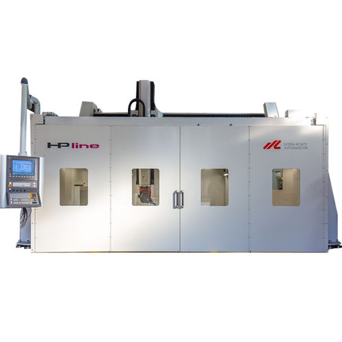 5轴CNC加工中心 - HPLINE PLUS - SYSTEM ROBOT AUTOMAZIONE - 立式 / 用于复合材料 / 用于铝