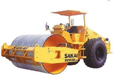 单缸轮压路机 - max. 13 000 kg (28 660 lbs) | SV512 series - SAKAI HEAVY INDUSTRIES - 振动 / 铰接式
