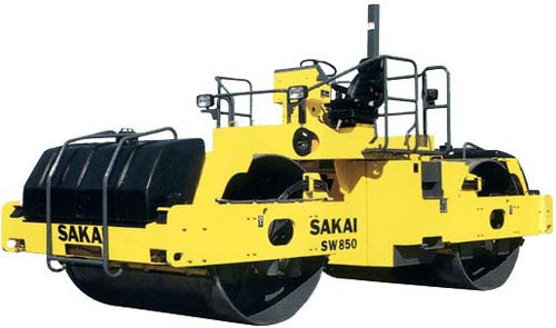 串联压路机 - 12 500 kg ( 27 560 lbs ) | SW850 - SAKAI HEAVY INDUSTRIES - 振动 / 铰接式