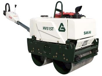 双辊压路机 - 620 kg (1 365 lbs) | HV51ST - SAKAI HEAVY INDUSTRIES - 手动