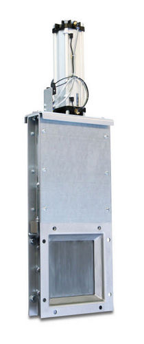 刀闸阀 - MMFH-EP - Stanelle Silos + Automation GmbH - 气动操控式 / 用于散料 / 排放