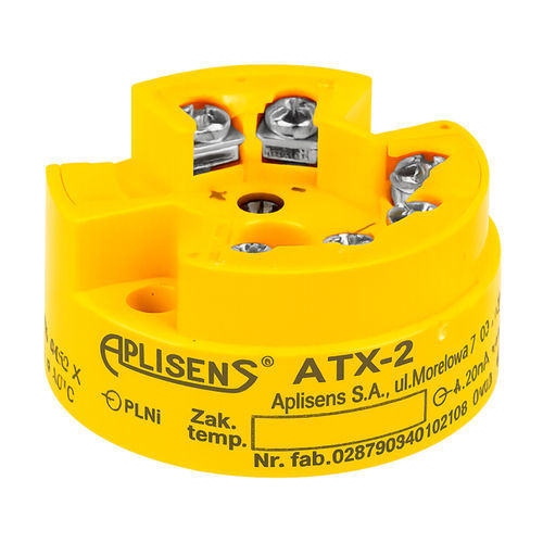 探头安装温度变送器 - ATX-2 - APLISENS S.A. - Pt100 / Pt1000 / Pt500