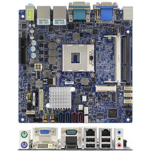Mini-ITX主板 - MX67QMD  - BCM Advanced Research - Intel® Core™ i series / Intel® QM67 / DDR3
