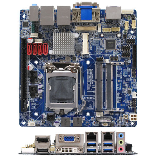 Mini-ITX主板 - MX87QD - BCM Advanced Research - Intel® Core™ i series / Intel Q87 / DDR2