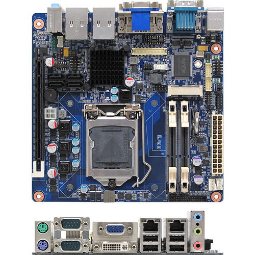 Mini-ITX主板 - MX61H - BCM Advanced Research - Intel® Core™ i series / intel H61 / DDR2