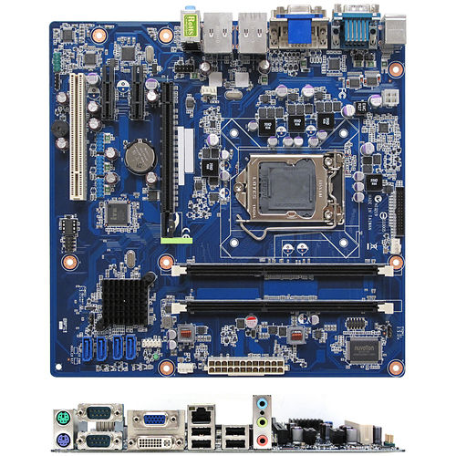 Micro-ATX主板 - RX61H - BCM Advanced Research - Intel® Core™ i series / Intel® / DDR3