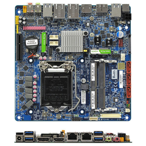 Mini-ITX主板 - MX110HD - BCM Advanced Research - Intel® Core™ i series / Intel H110 / DDR4