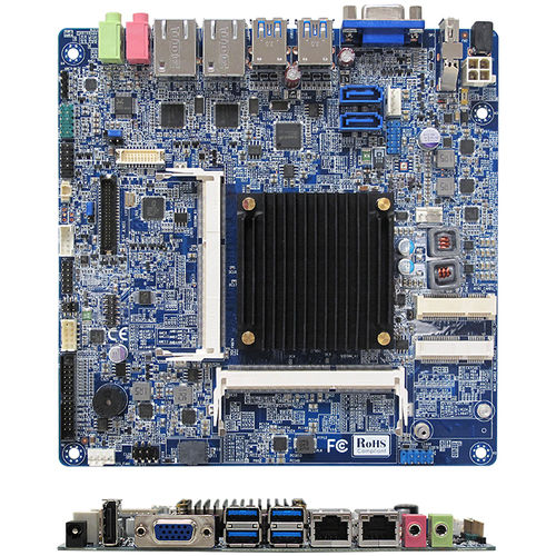 Mini-ITX主板 - MX1900J - BCM Advanced Research - 四核 / Intel® Celeron J1900 / Intel®