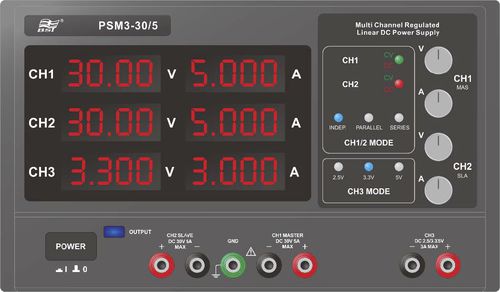 台式电源 - PSM3-30/5 - BST Caltek Industrial Ltd - AC/DC / 调节 / 多输出