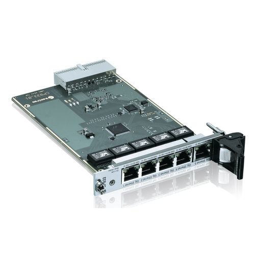 管理型以太网交换卡 - CP933 - Kontron - 5端口 / 2 级 / 千兆以太网