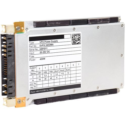 3U电源 - VPX340 - Kontron - DC/DC / 调节 / 多输出