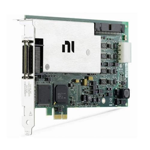 数字I/O卡 - PCIe-6353 - NATIONAL INSTRUMENTS/美国国家仪器 - 模拟 / 4路模拟输出 / 32路I/O