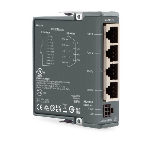 RS-232接口模块 - NI-9870 - NATIONAL INSTRUMENTS/美国国家仪器 - 以太网 / 串联 / 工业