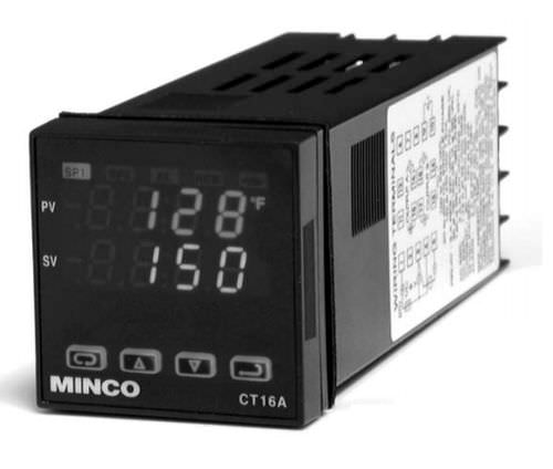 数字温控器 - -212 °C ... +2 320 °C | CT16A - MINCO - PID / 多回路