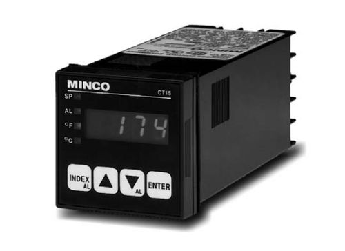 数字温控器 - -212 °C ...+1 371 °C | CT15 - MINCO - PID