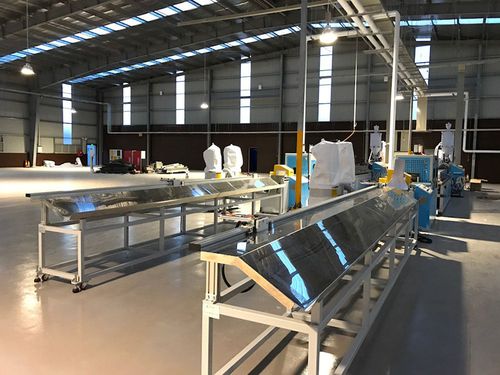 双螺杆管道挤出生产线 - Everplast Machinery Co., Ltd. - 型材 / 涂覆 / 用于PVC