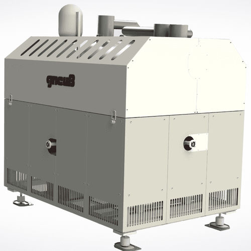紧凑型管道挤出生产线 - Gneuß Kunststofftechnik GmbH/格诺斯 - 造粒 / 再生塑料 / 用于PET