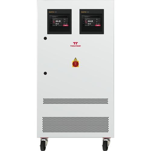 带触摸屏温度调节器 - MATIC Oil 360/2 36 - Tool-Temp AG - 数字 / 可编程 / 2 回路