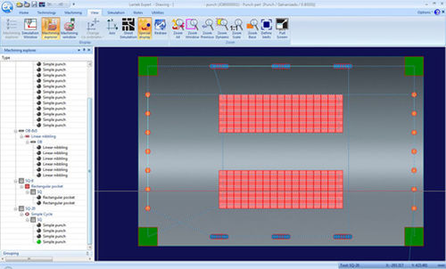 编程软件 - Lantek Expert Punch - Lantek Sheet Metal Solutions S.L. - CAD/CAM / CNC冲床