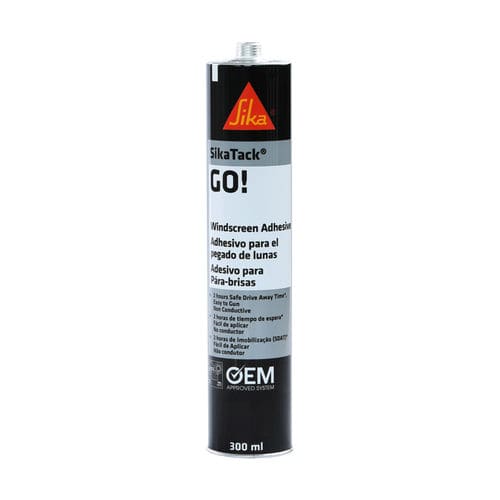 聚氨酯胶 - Tack® GO! - SIKA INDUSTRY - 用于玻璃 / 单组分 / 用于汽车