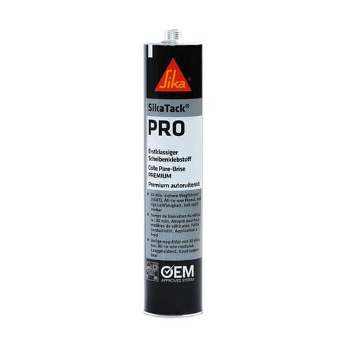 聚氨酯胶 - Tack® PRO - SIKA INDUSTRY - 用于玻璃 / 单组分 / 用于汽车