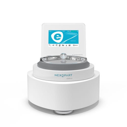 空气喷射式振动筛分仪 - e200 LS - NEXOPART GmbH & Co. KG - 用于干筛 / 制药应用 / 食品级