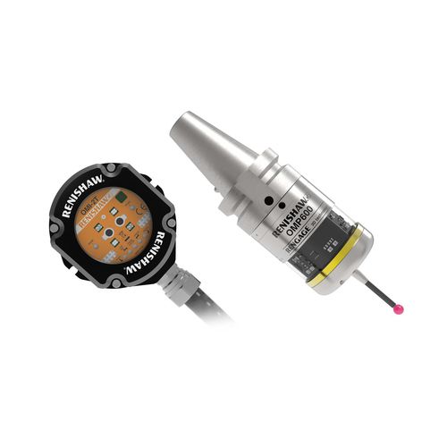 光学接触式探头 - OMP600 - RENISHAW/雷尼绍 - 用于机床 / 接触触发 / 紧凑型