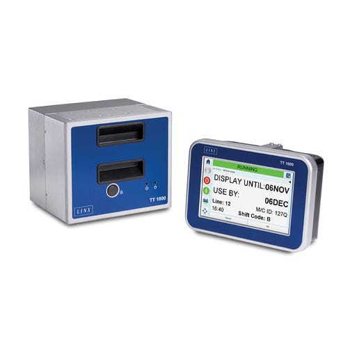 包装热转印打码机 - Linx TT 1000  - LINX PRINTING TECHNOLOGIES LTD - 台式 / 单色 / 挠性