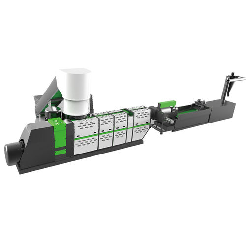 单螺杆挤出机 - SJ-100 - Jiangsu Xinda Tech Limited - 回收 / 用于PE / 用于HDPE