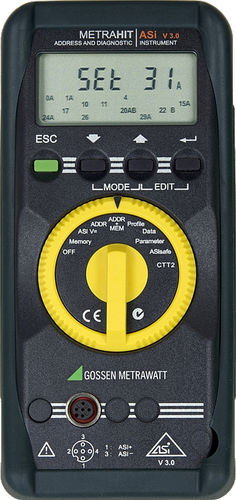 网络测试仪 - METRAHit ASi V3.0 - GOSSEN METRAWATT GmbH - 现场总线 / 探测器 / 用于诊断